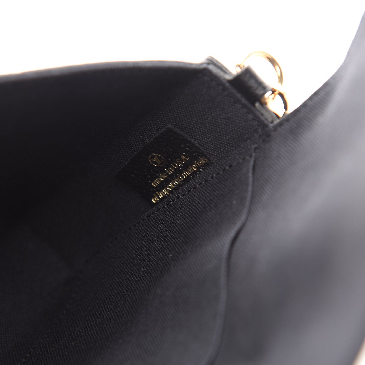 Empreinte Pochette Felicie Chain Wallet Black