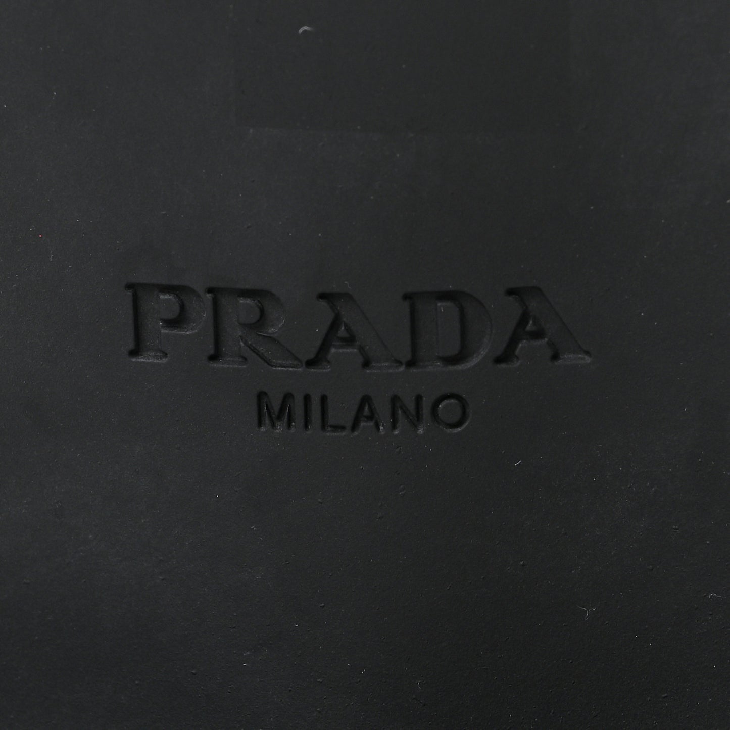 Spazzolato Metal Triangle Logo 40mm Loafer Mules 36.5 Black