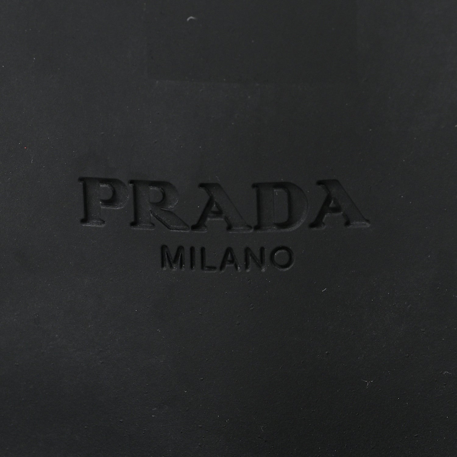 Prada Spazzolato Metal Triangle Logo 40mm Loafer Mules 36.5 Black 6 of 8