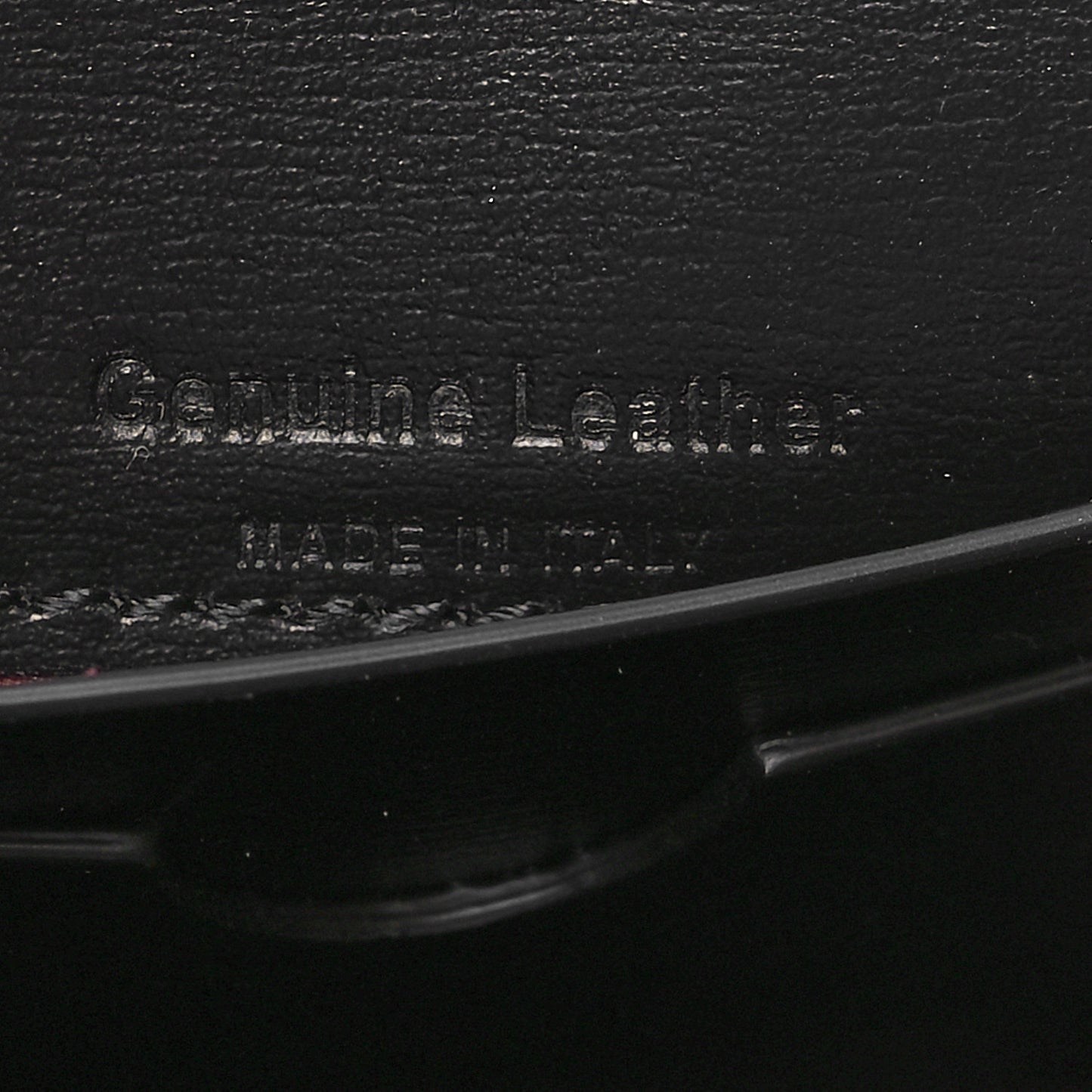 Calfskin Jitney Logo Flap Wallet On Chain Black