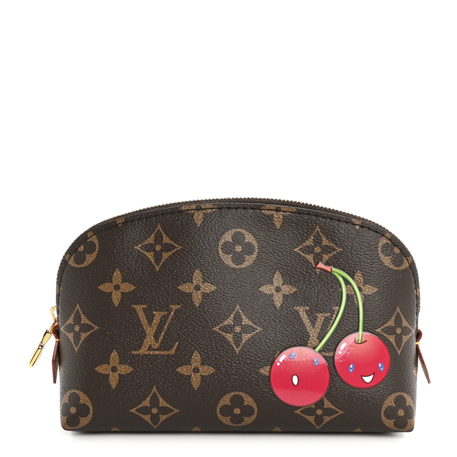 こんこんLOUIS VUITTON モノグラム チェリー ケース Louis Vuitton LV x TM Monogram Cerises Cosmetic Pouch PM 1775614