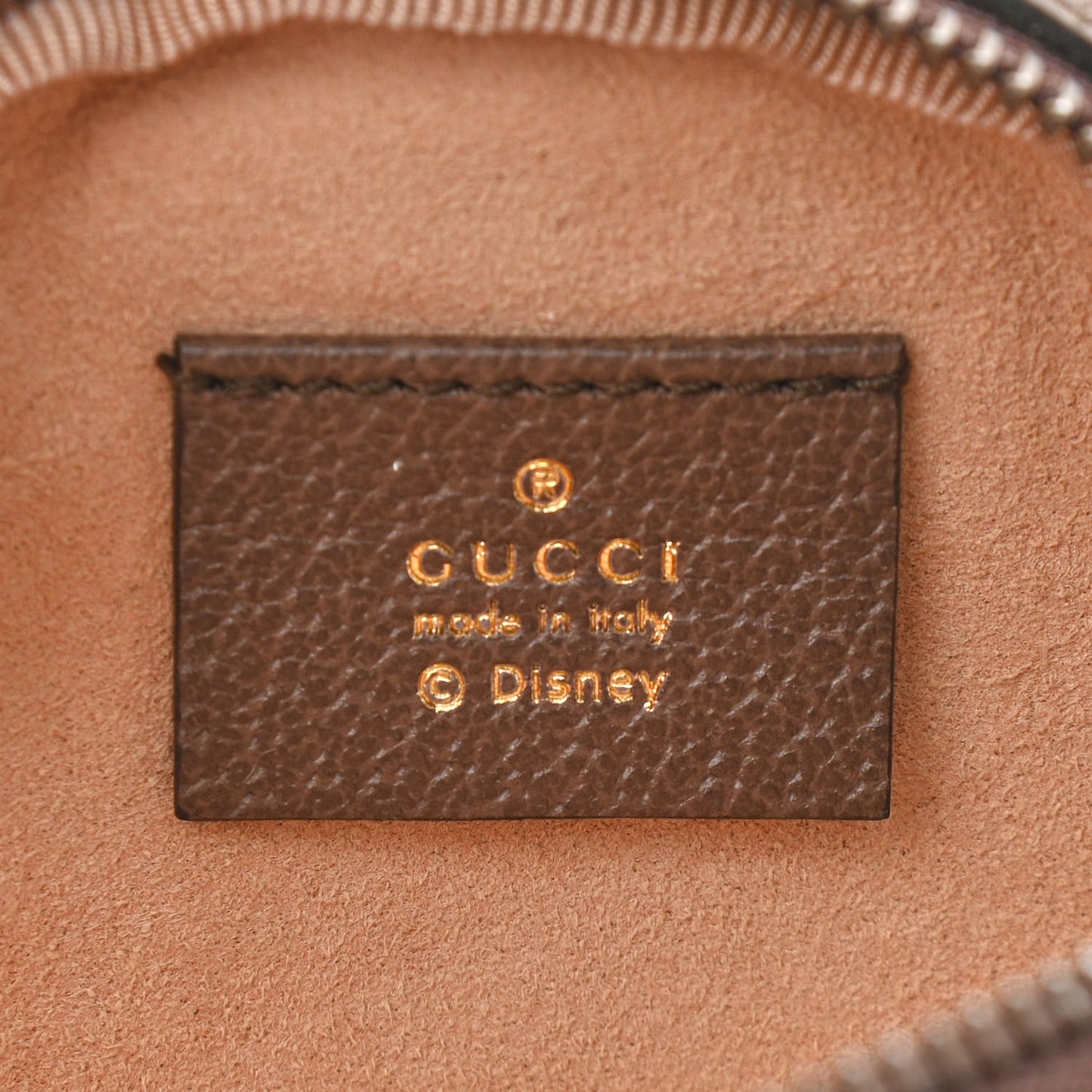 X DISNEY GG Supreme Monogram Donald Duck Interlocking G Coin Pouch Beige Multicolor New Acero