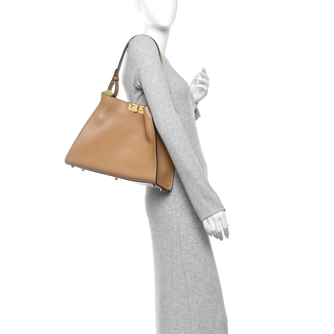 Vitello Medium Fendi Way Cappuccino Rain Forest