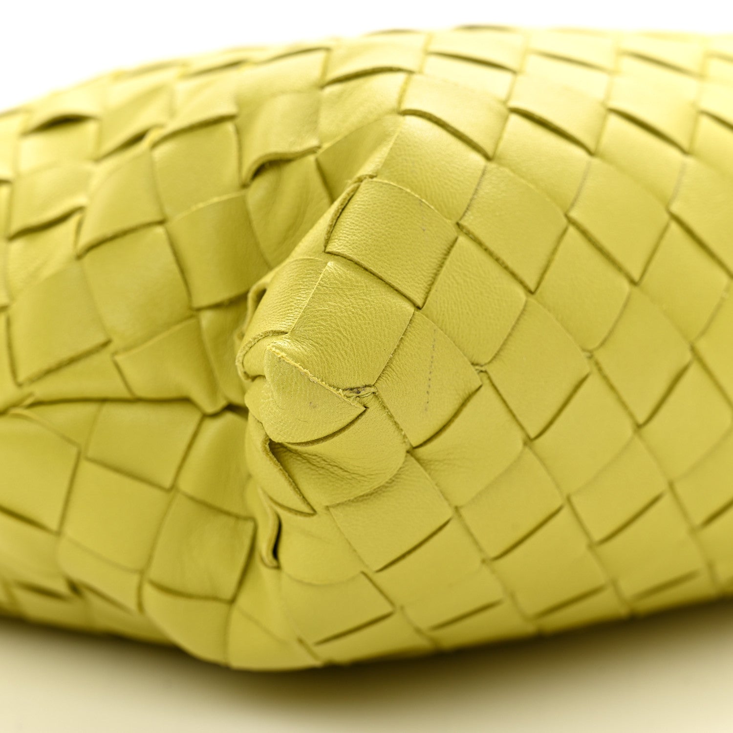 Bottega Veneta Nappa Intrecciato BV Clasp Document Case Kiwi 7 of 8