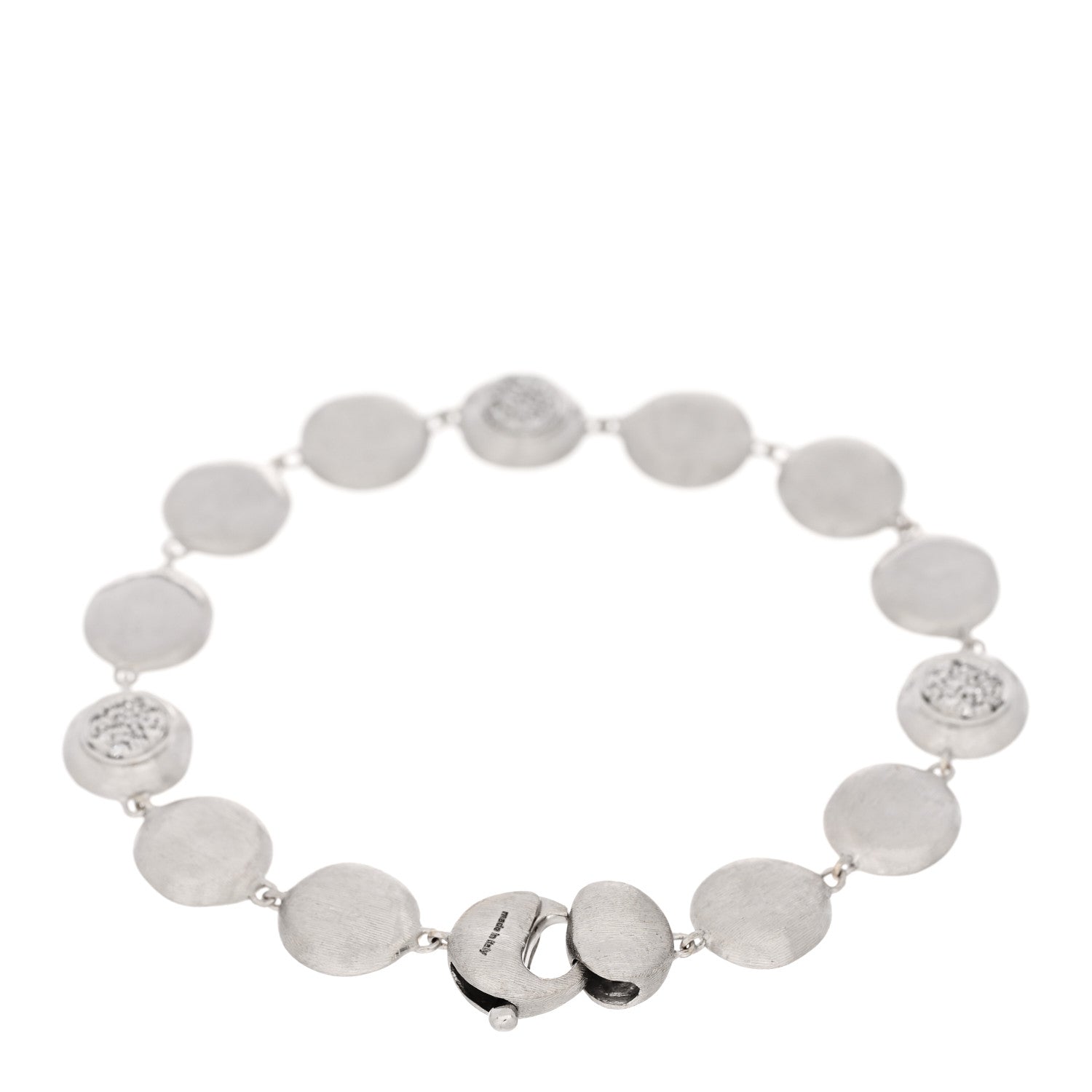 Marco Bicego 18K White Gold Diamond Jaiuper Bracelet 2 of 3