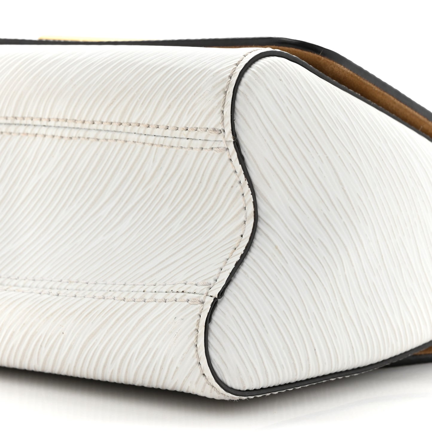 Epi Twist Shoulder Bag PM White