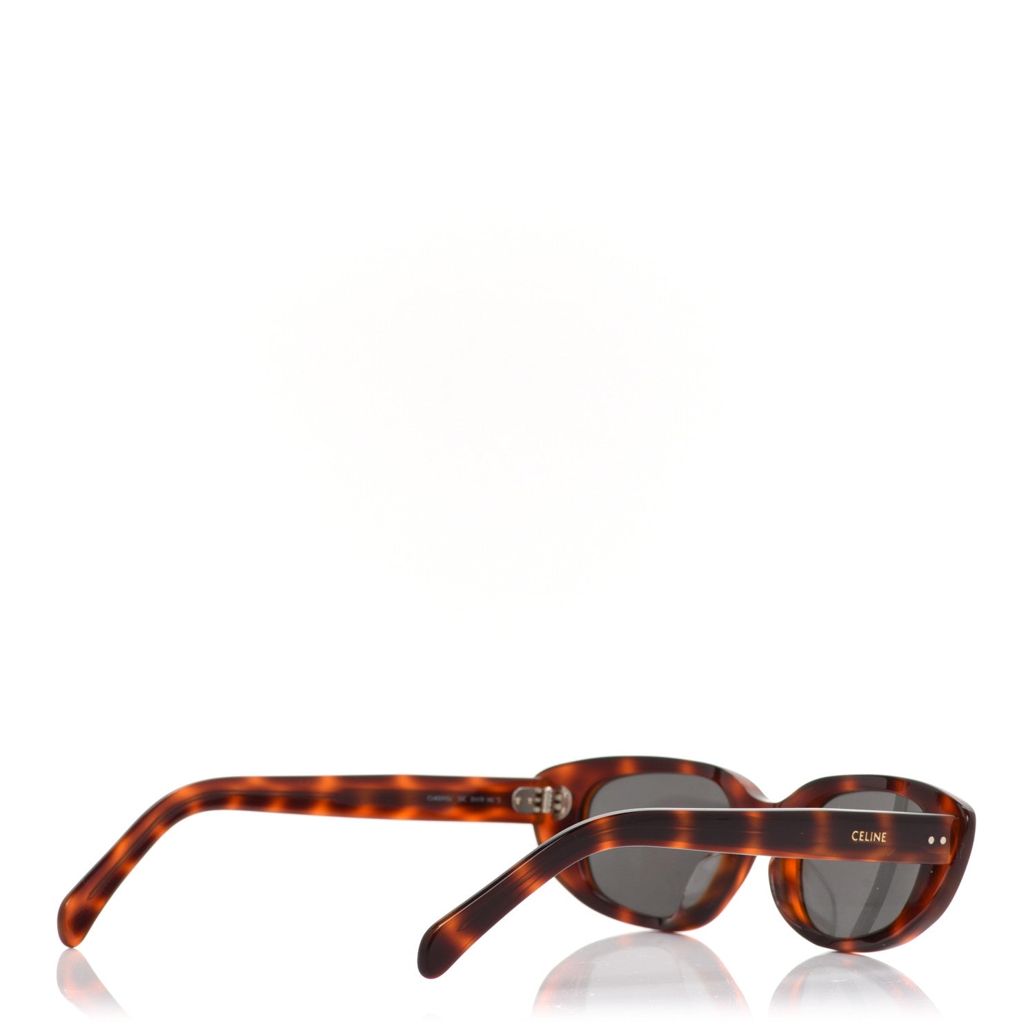 Celine Acetate Cat Eye Sunglasses CL40095U Tortoise 3 of 6