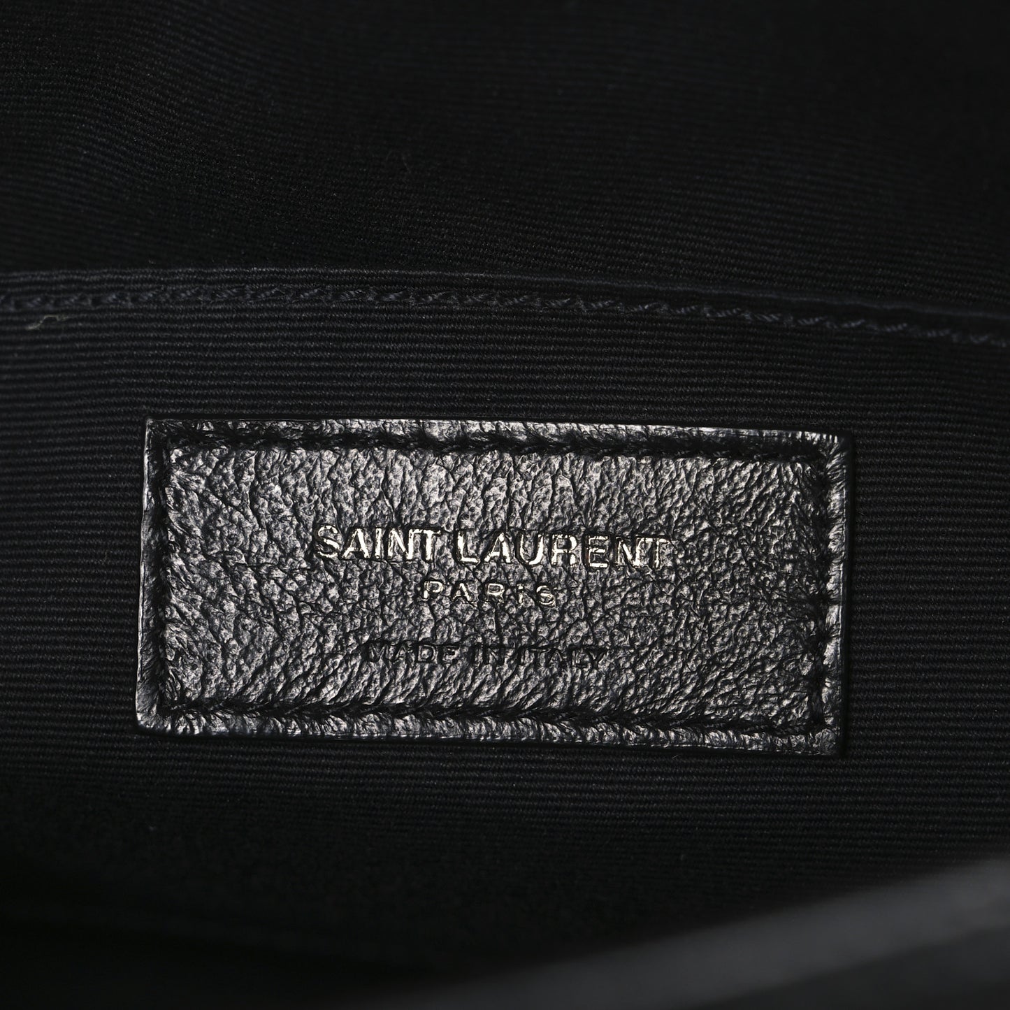 Calfskin Matelasse Monogram Lou Camera Bag Black