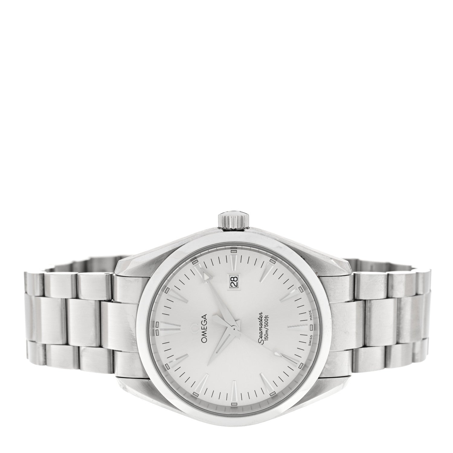 Omega Stainless Steel 36mm Seamaster Aqua Terra Quartz Watch 2517.30.00 2 of 5