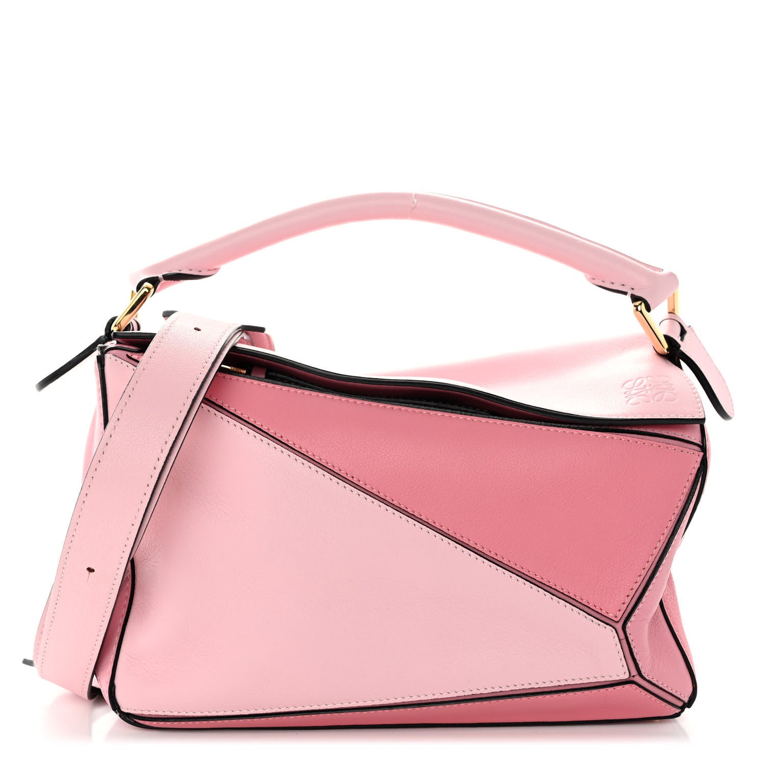 Loewe Calfskin Small Puzzle Bag Rosa 1 of 11