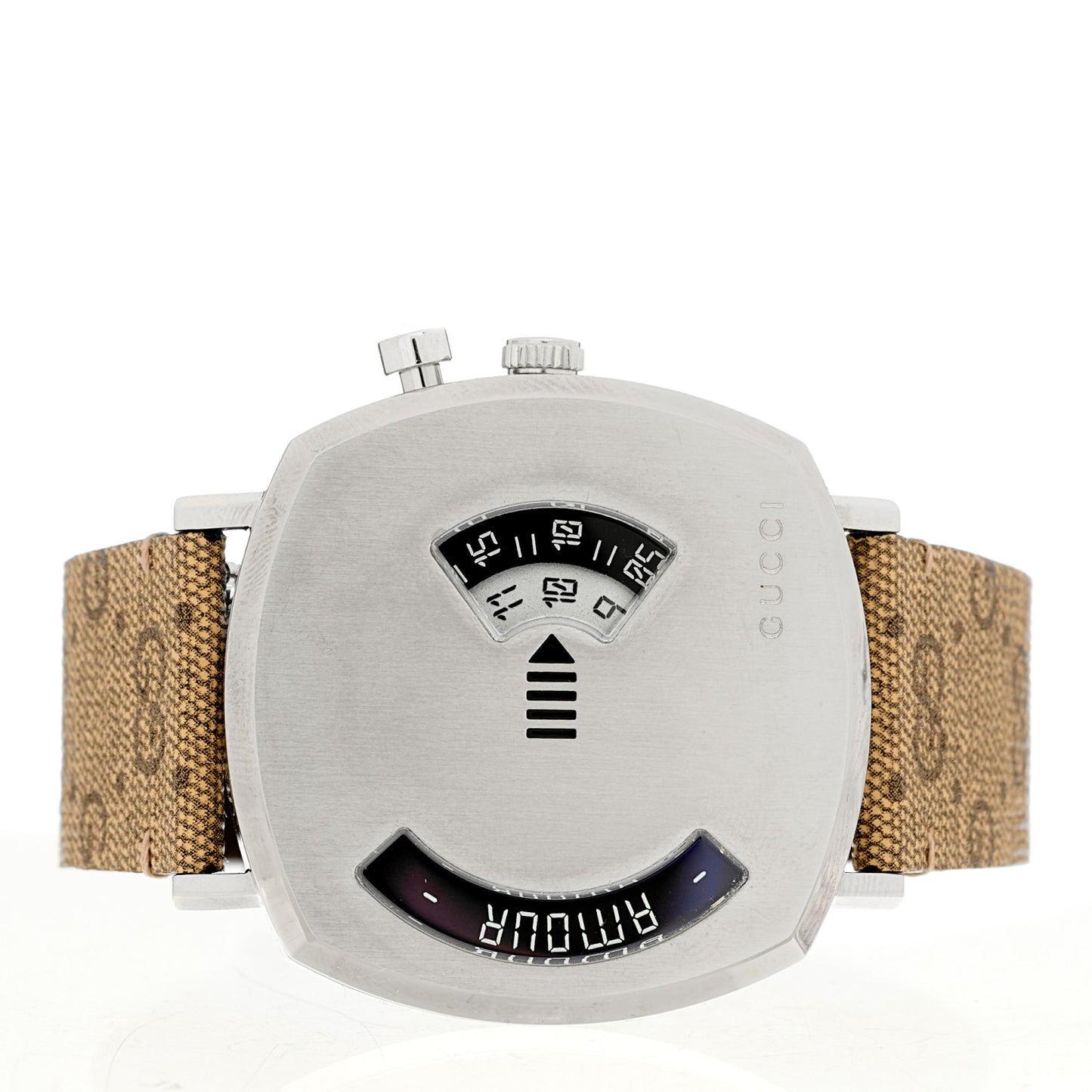Stainless Steel Canvas 38mm Grip Quartz Watch