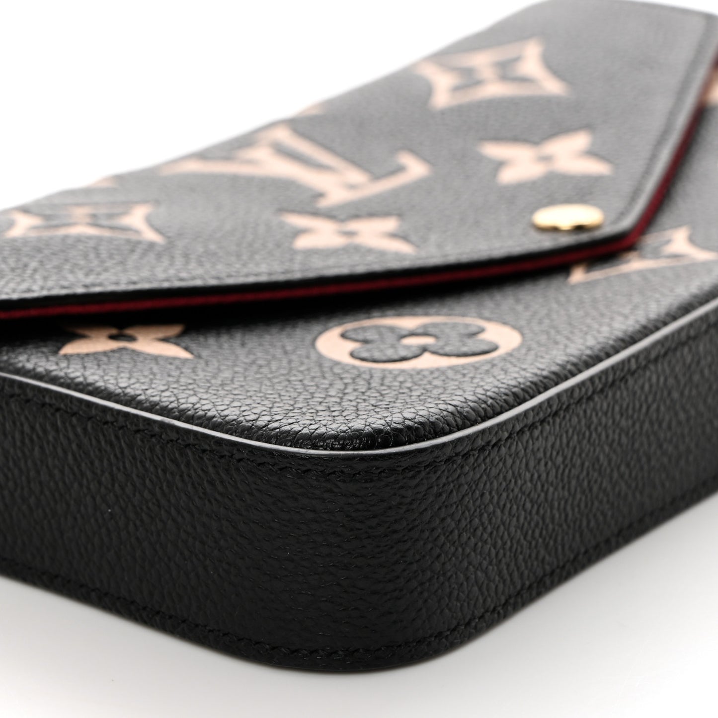 Empreinte Monogram Giant Felicie Pochette Black Beige