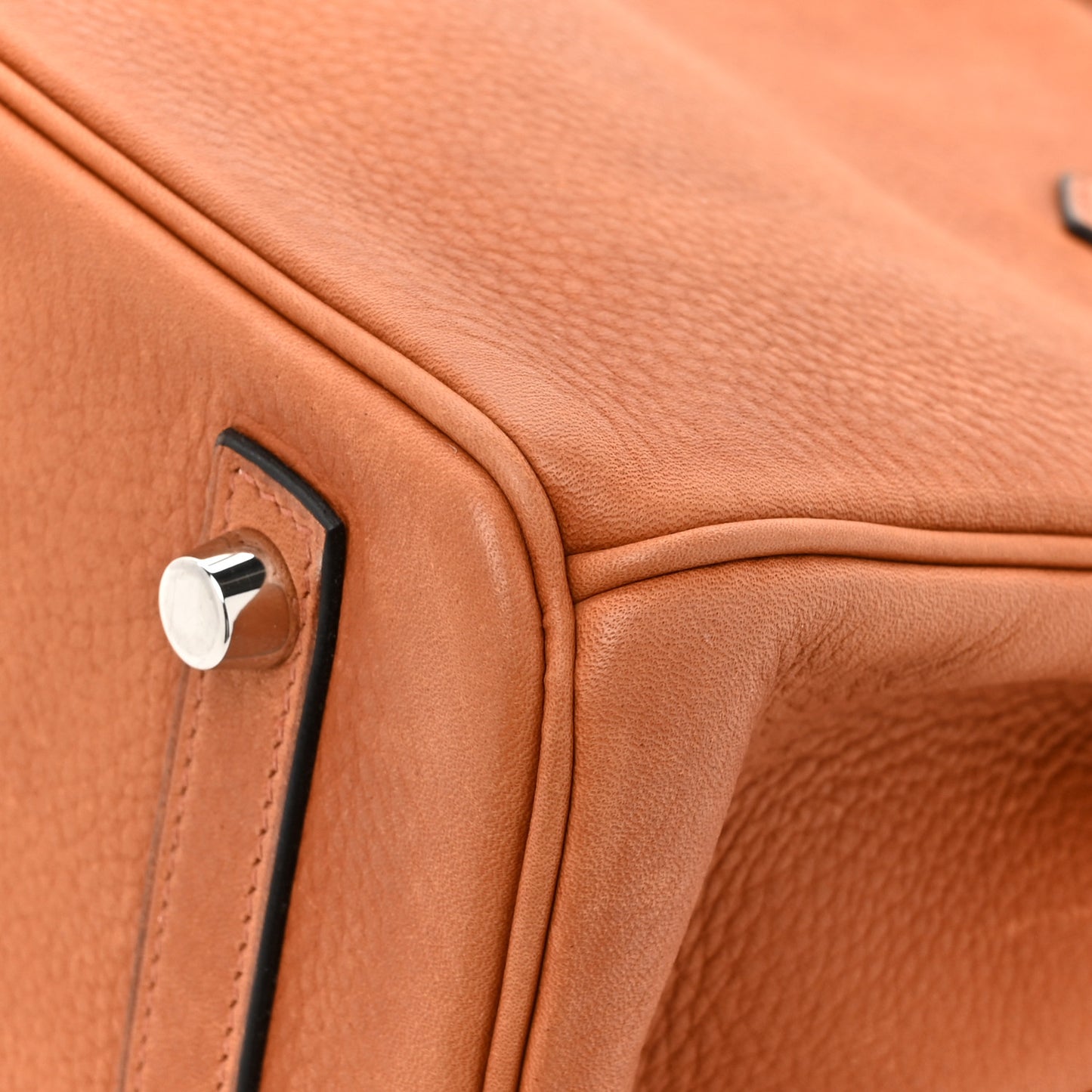 Taurillon Saddle Birkin 30 Cuivre