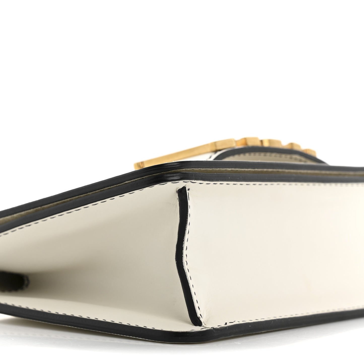 Smooth Calfskin Dio(r)evolution Flap Clutch White