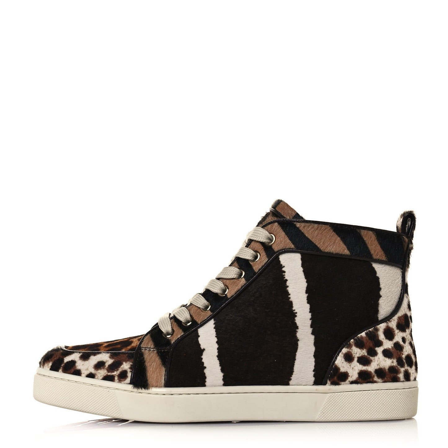 Pony Hair Leopard Rantus Orlato Flat Sneakers 40