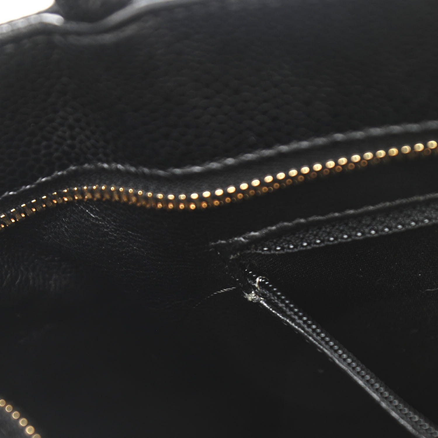 Chanel Caviar Quilted Medallion Tote Black 8 of 11