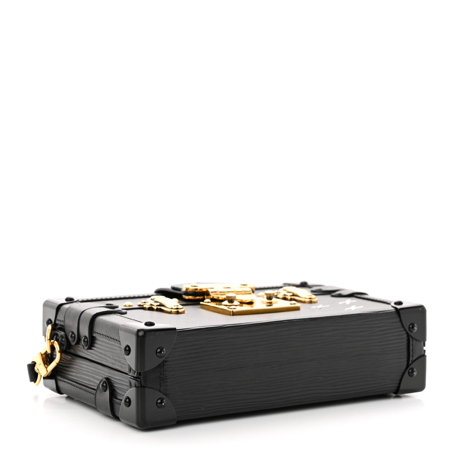 Louis Vuitton Epi Petite Malle Black 4 of 11