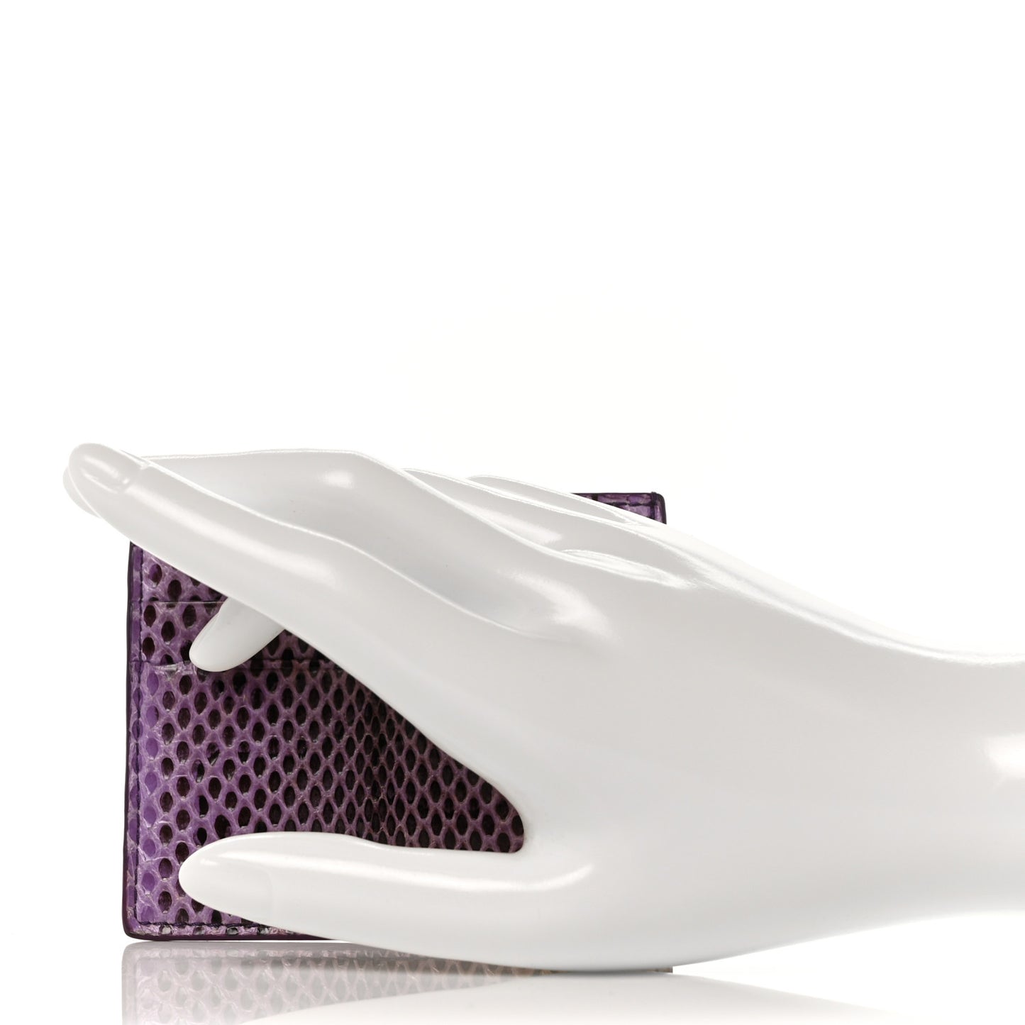 Lizard Card Wallet Purple