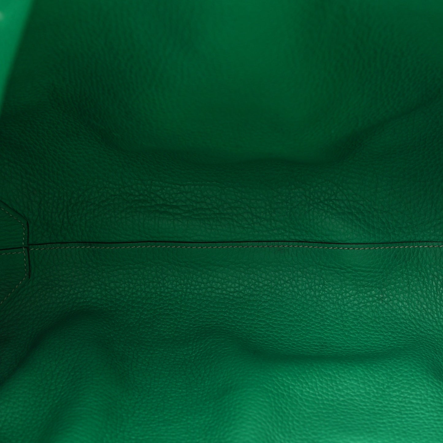 Taurillon Clemence Double Sens 36 Reversible Tote Menthe Colvert