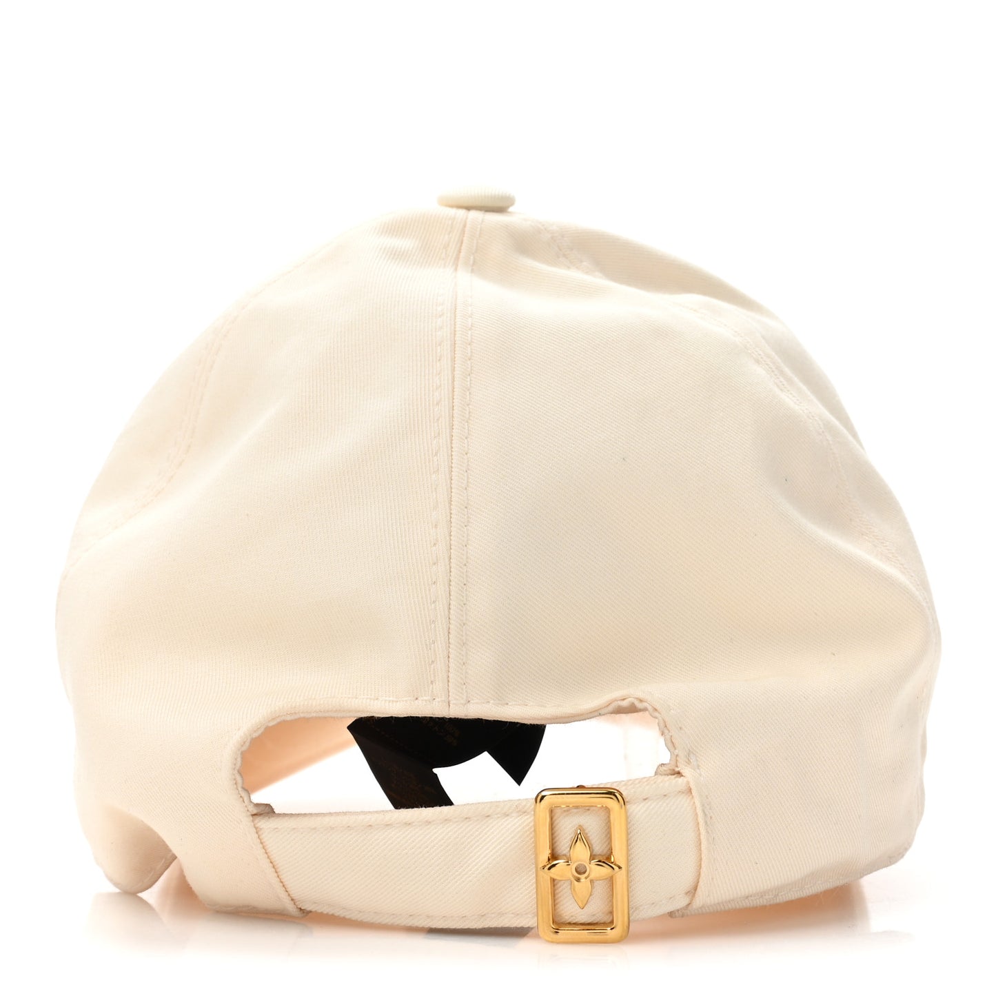 Cotton LV Signature Cap L Beige