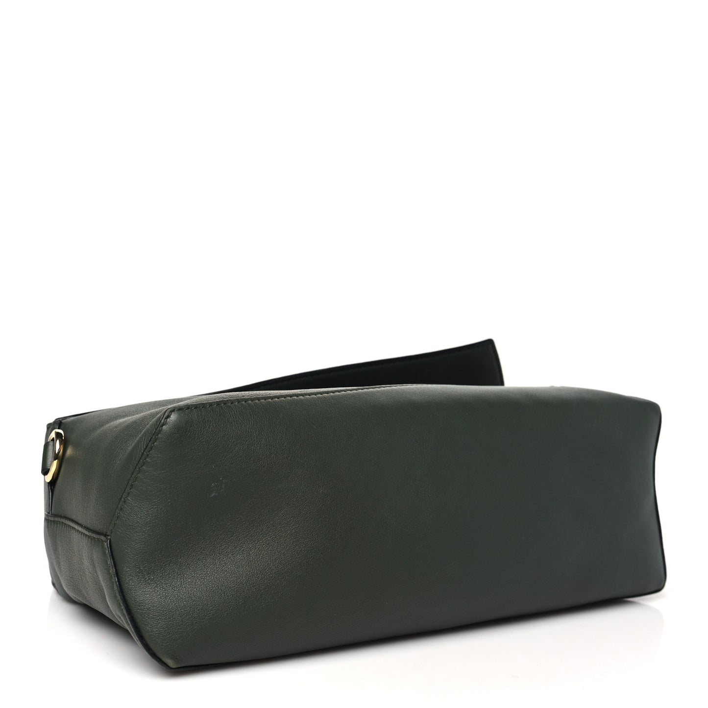 Calfskin Puzzle Hobo Army Green