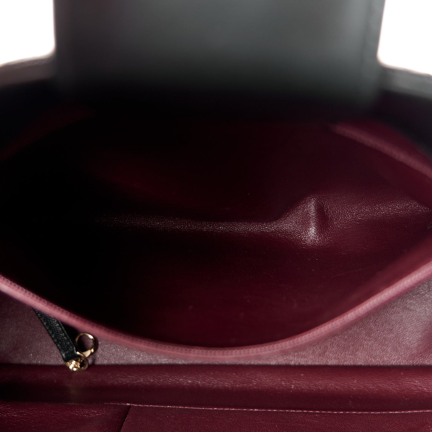 Caviar Quilted Large Business Affinity Shopping Bag Black