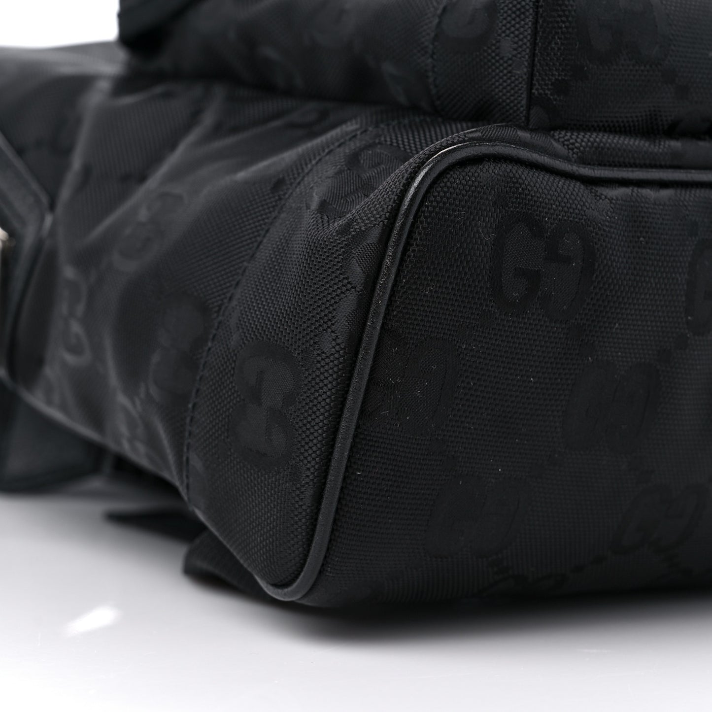 Econyl Nylon Monogram Off The Grid Backpack Black