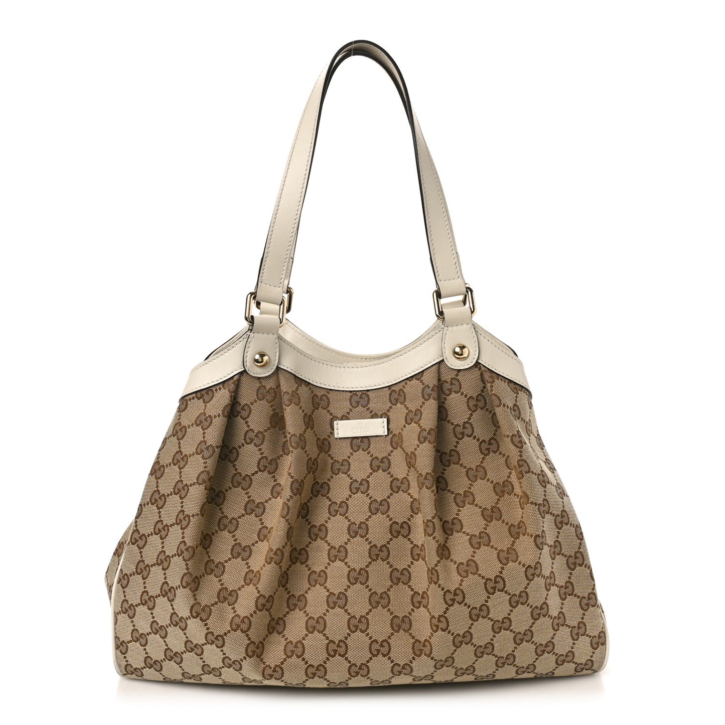 Monogram Shoulder Bag White