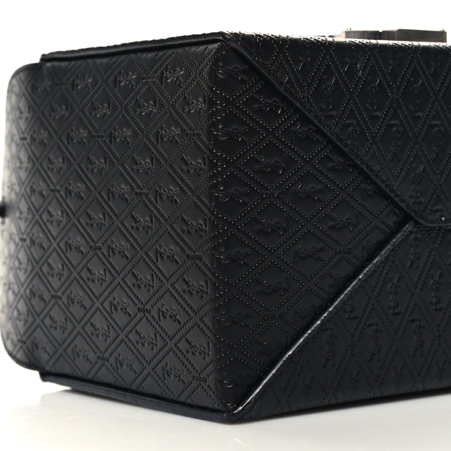 Calfskin Monogram Take Away Box Black