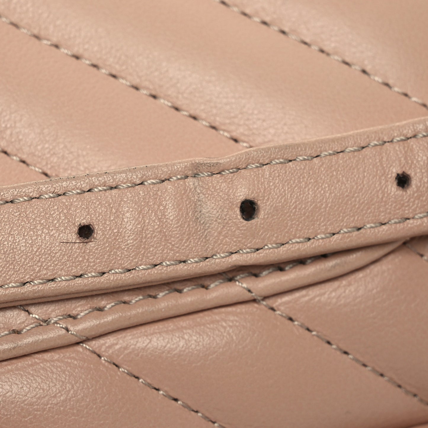 Calfskin Chevron Quilted Small Urban Spirit Backpack Beige