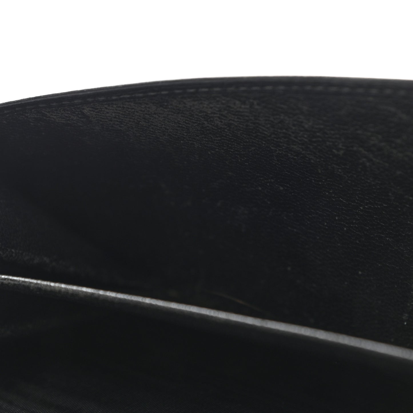 Calfskin Continental Bardot Wallet Black