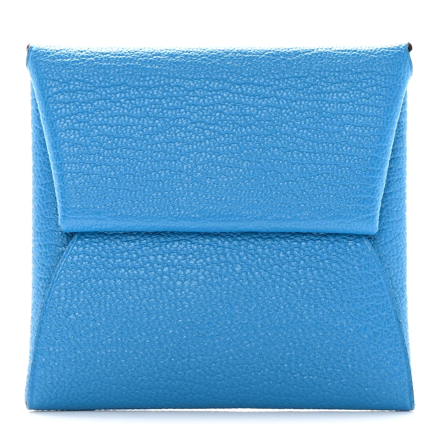Chevre Mysore Bastia Verso Coin Purse Bleu Frida Cuivre