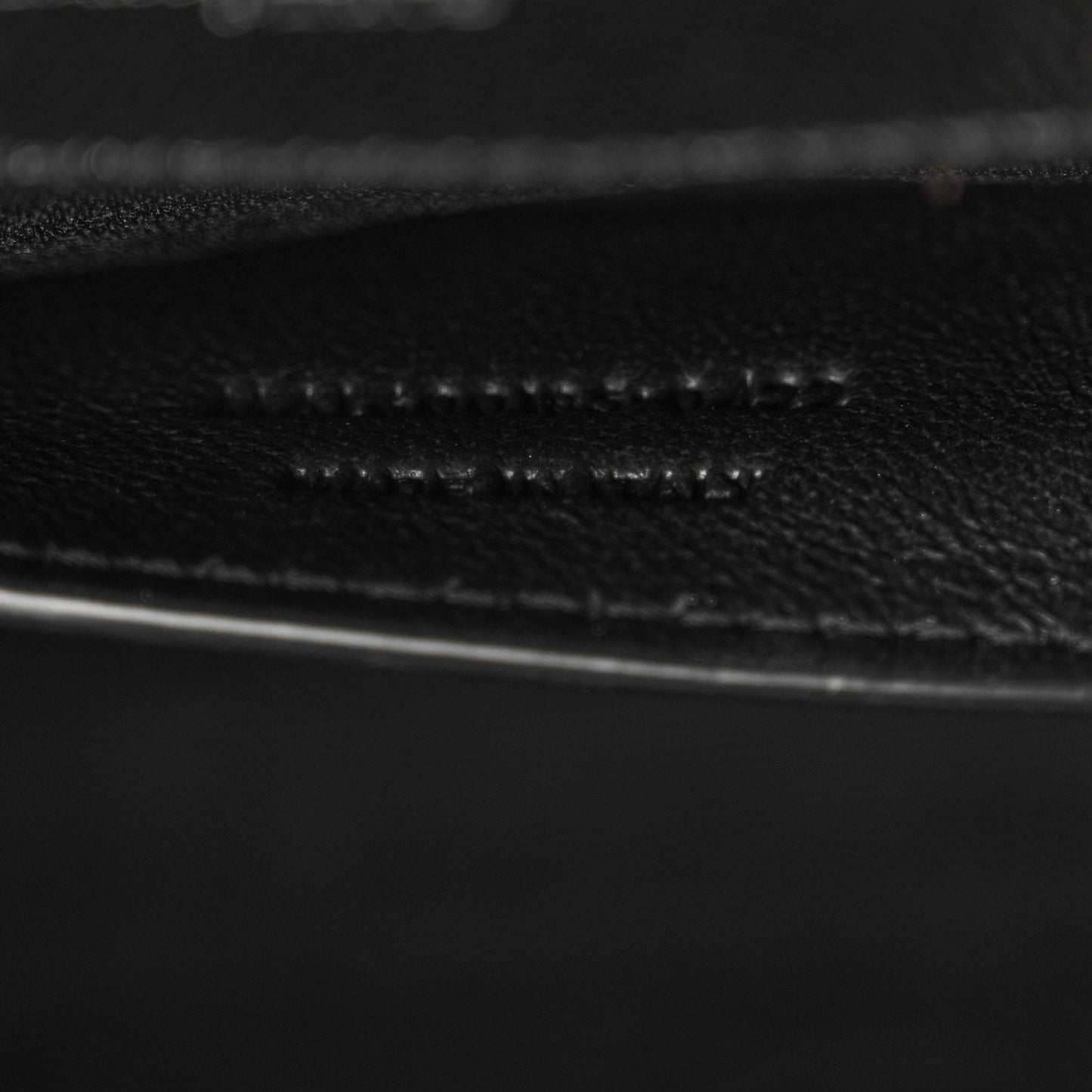 Grain De Poudre Textured Mixed Matelasse Triquilt Medium Monogram Satchel Black