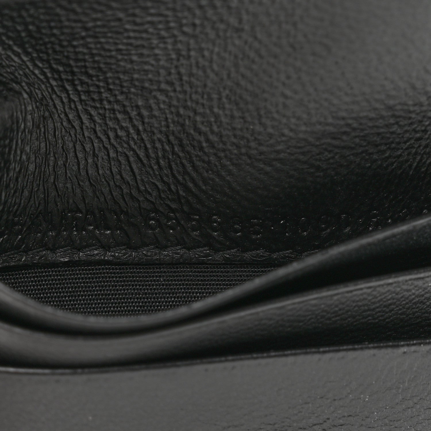 Balenciaga Calfskin Logo Wallet Black 7 of 8