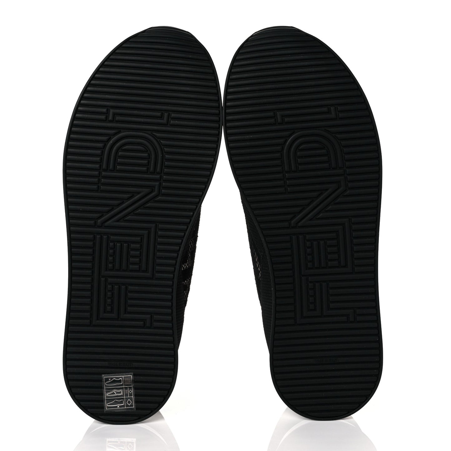 X SARAH COLEMAN Mesh FF Vertigo Runner Slip On Sneakers 36.5 Black