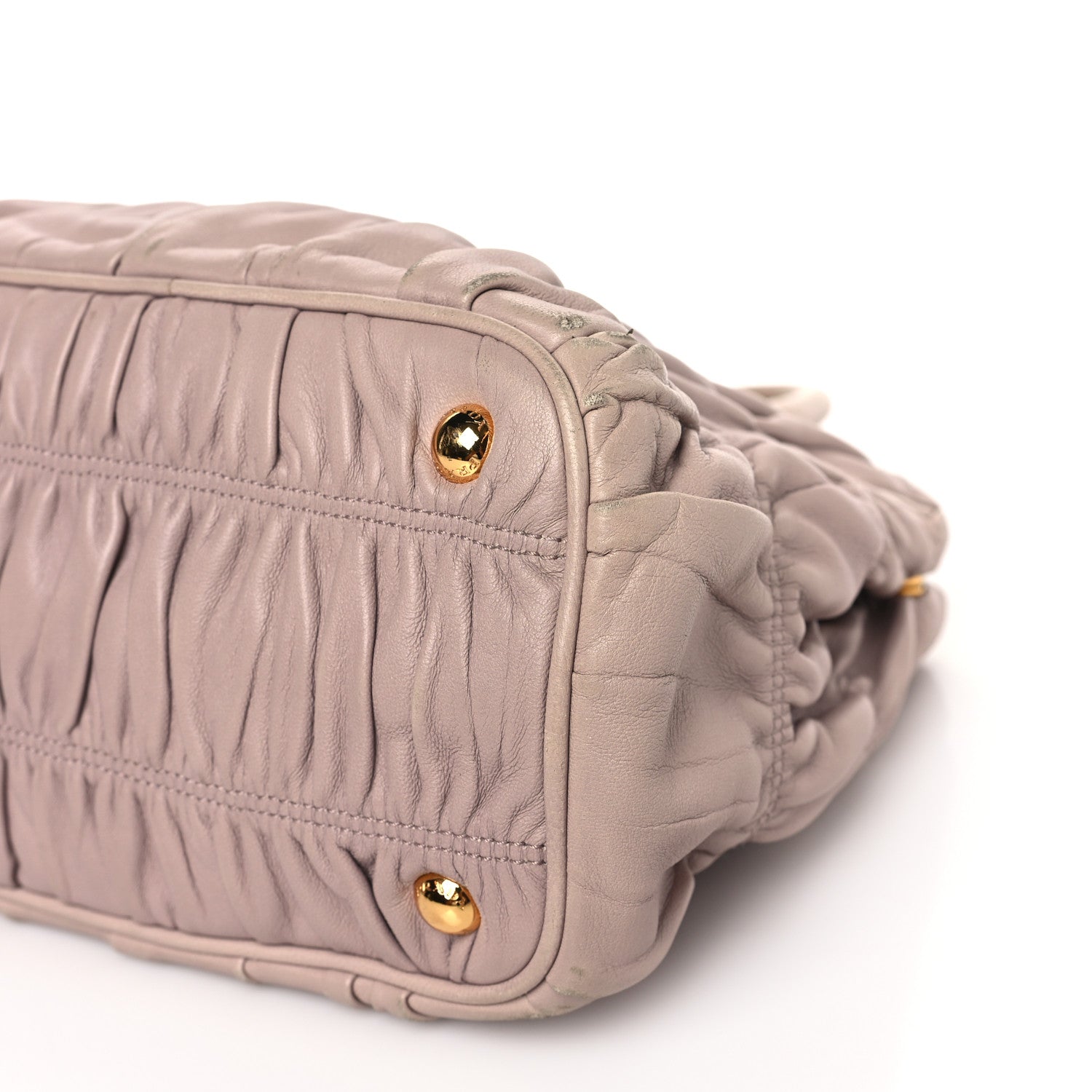 Prada Nappa Gaufre Shopping Satchel Cipria 8 of 12