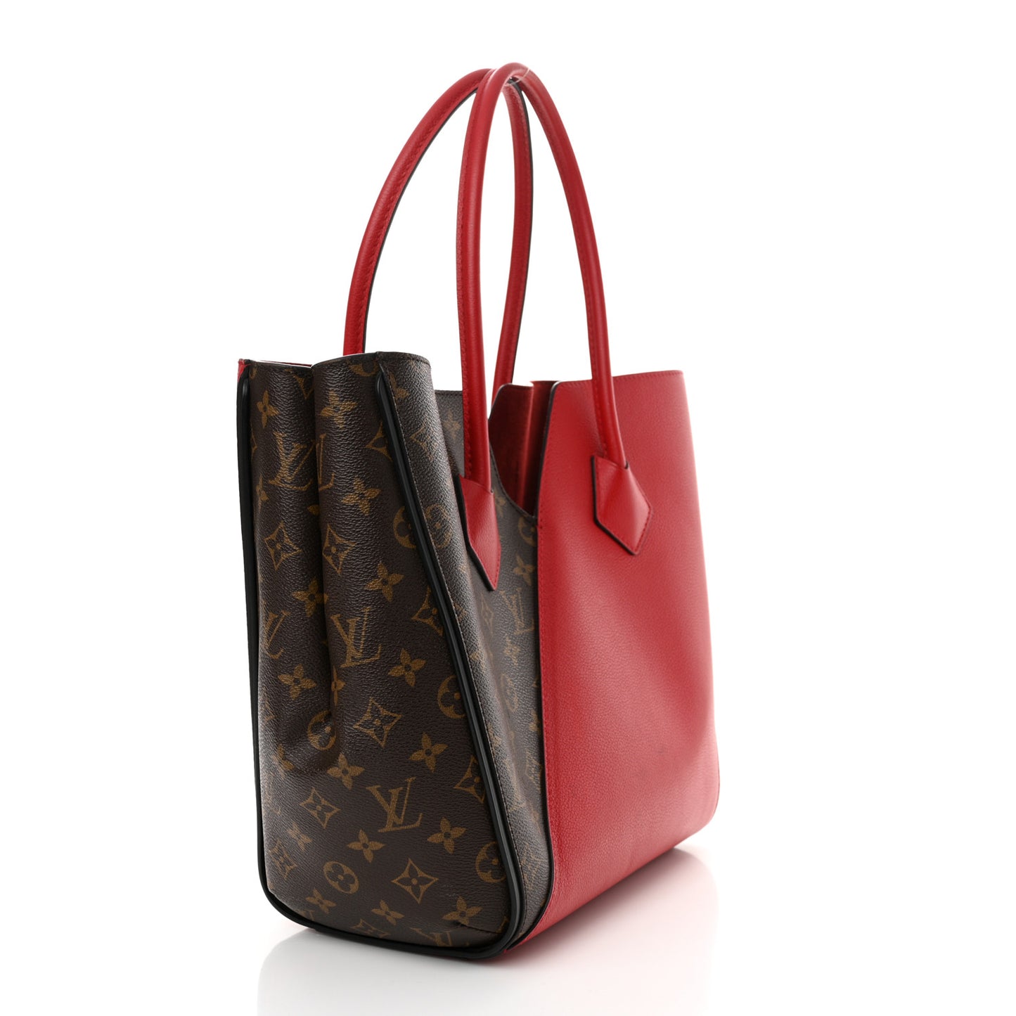 Calfskin Monogram Kimono Tote Cherry