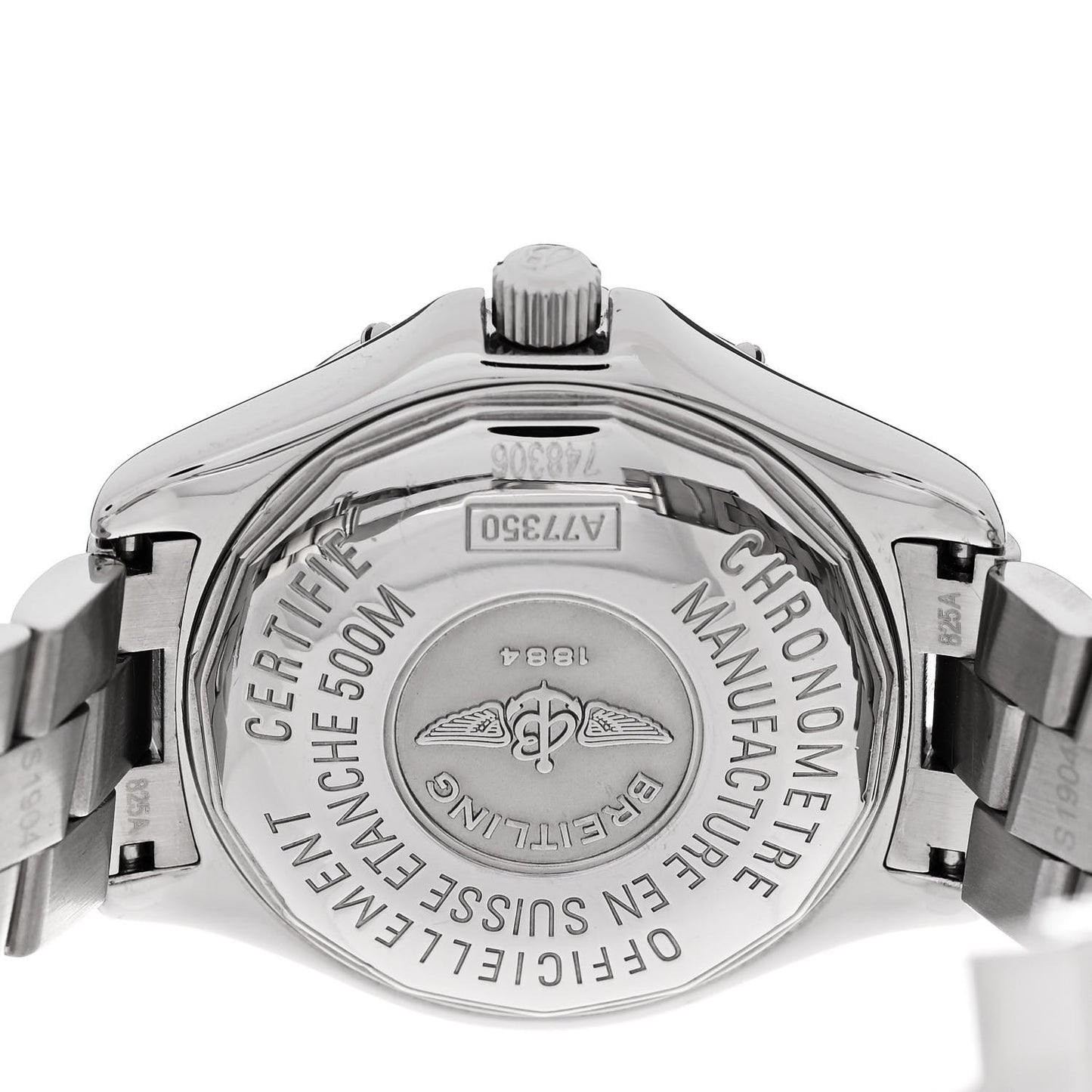 Stainless Steel Diamond Bezel 34mm Colt Oceane Quartz Watch A77350