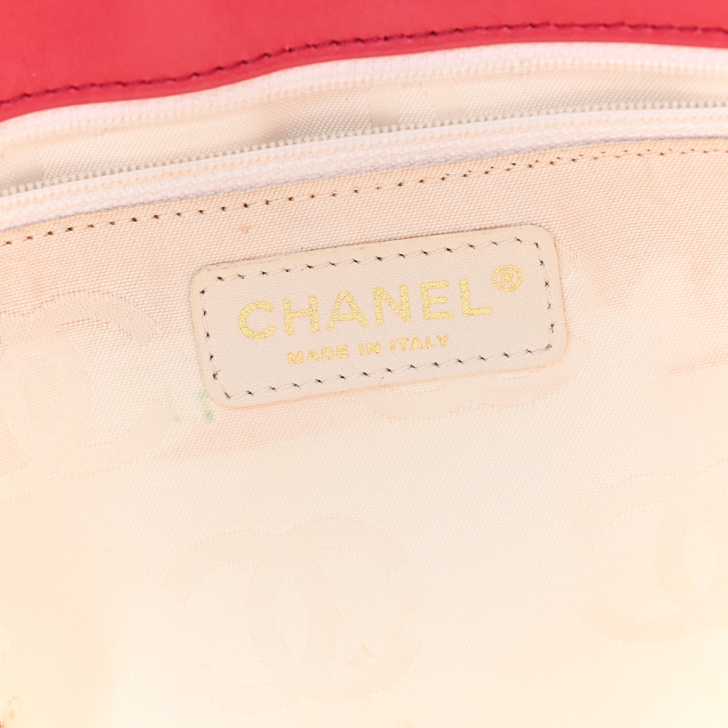 Patent Triple CC Tote  Pink