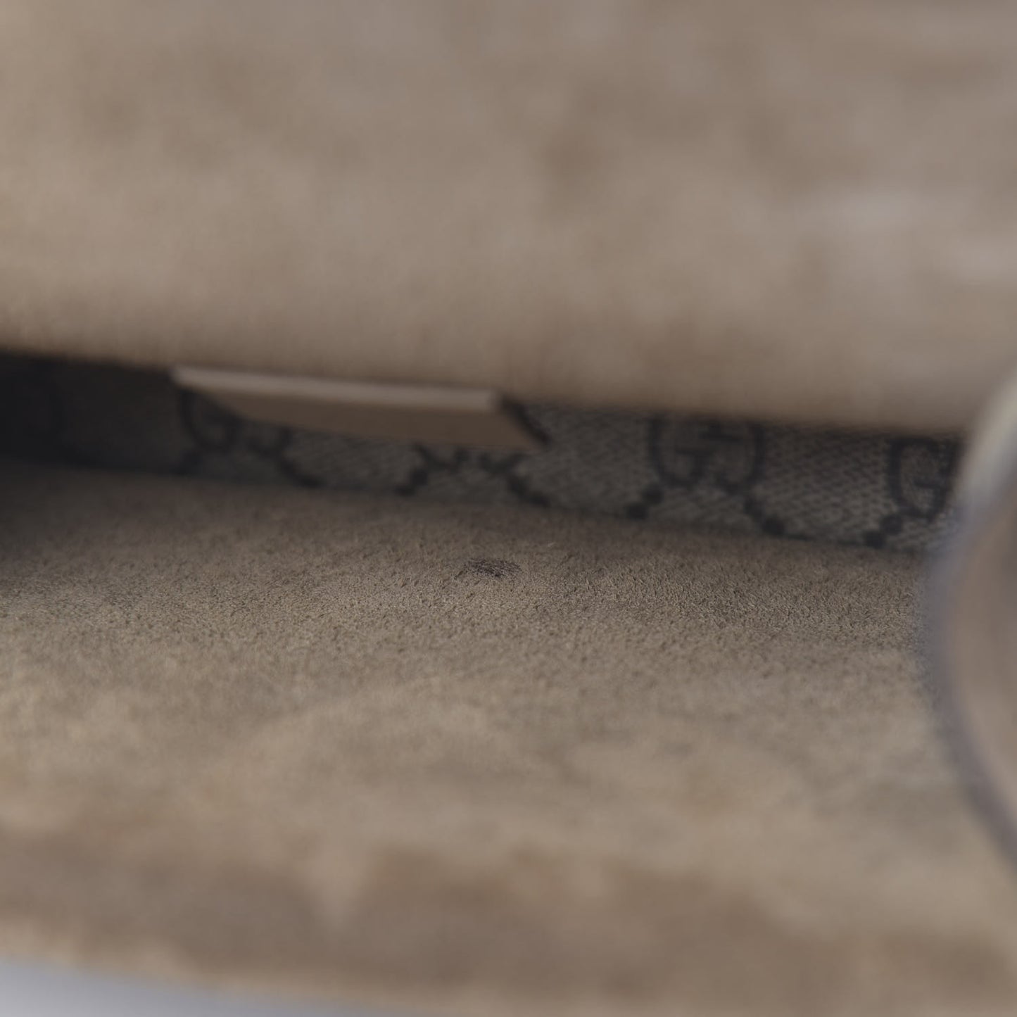 GG Supreme Monogram Mini Dionysus Shoulder Bag Taupe