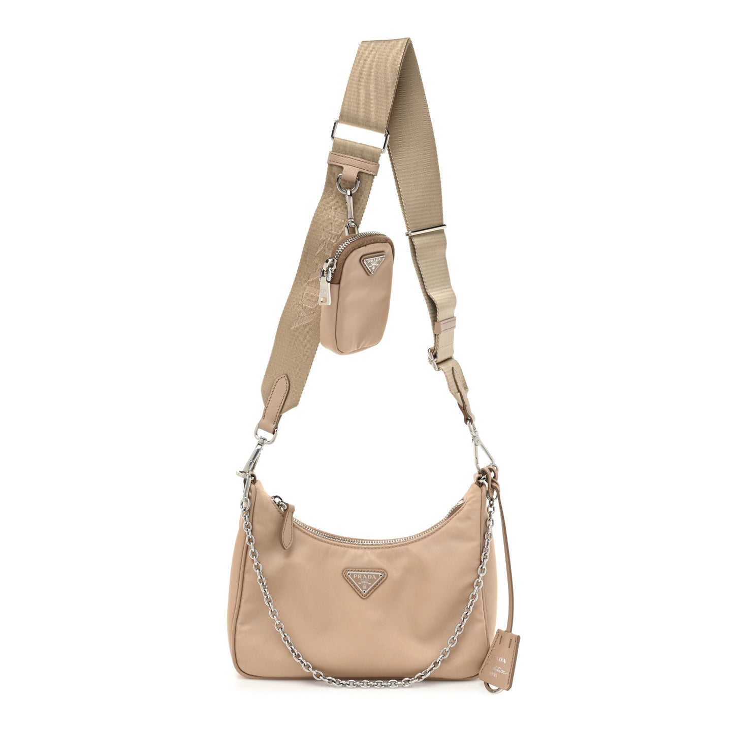 Nylon Re-Edition 2005 Shoulder Bag Cammeo