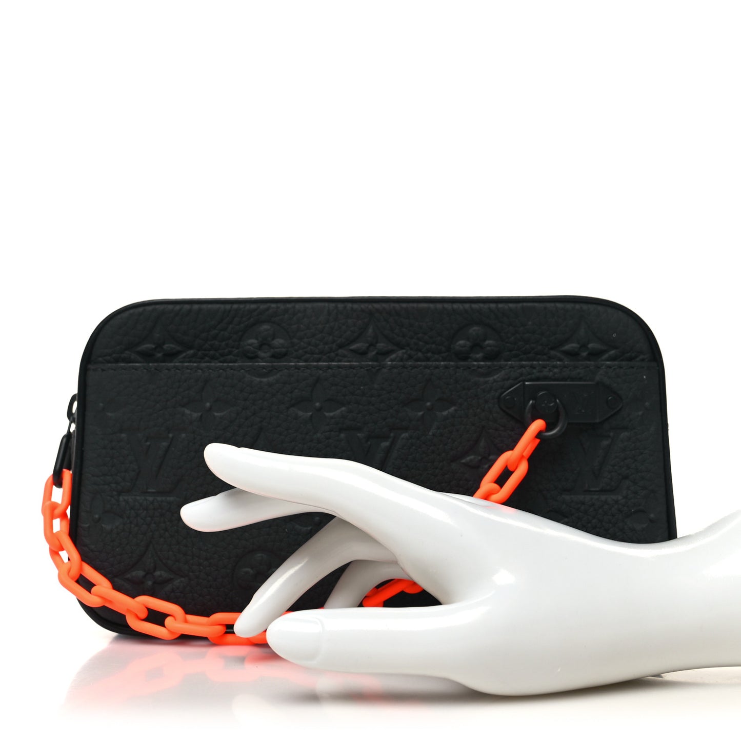 Taurillon Monogram Uniformes Solar Ray Soft Pochette Volga Belt Bag Black