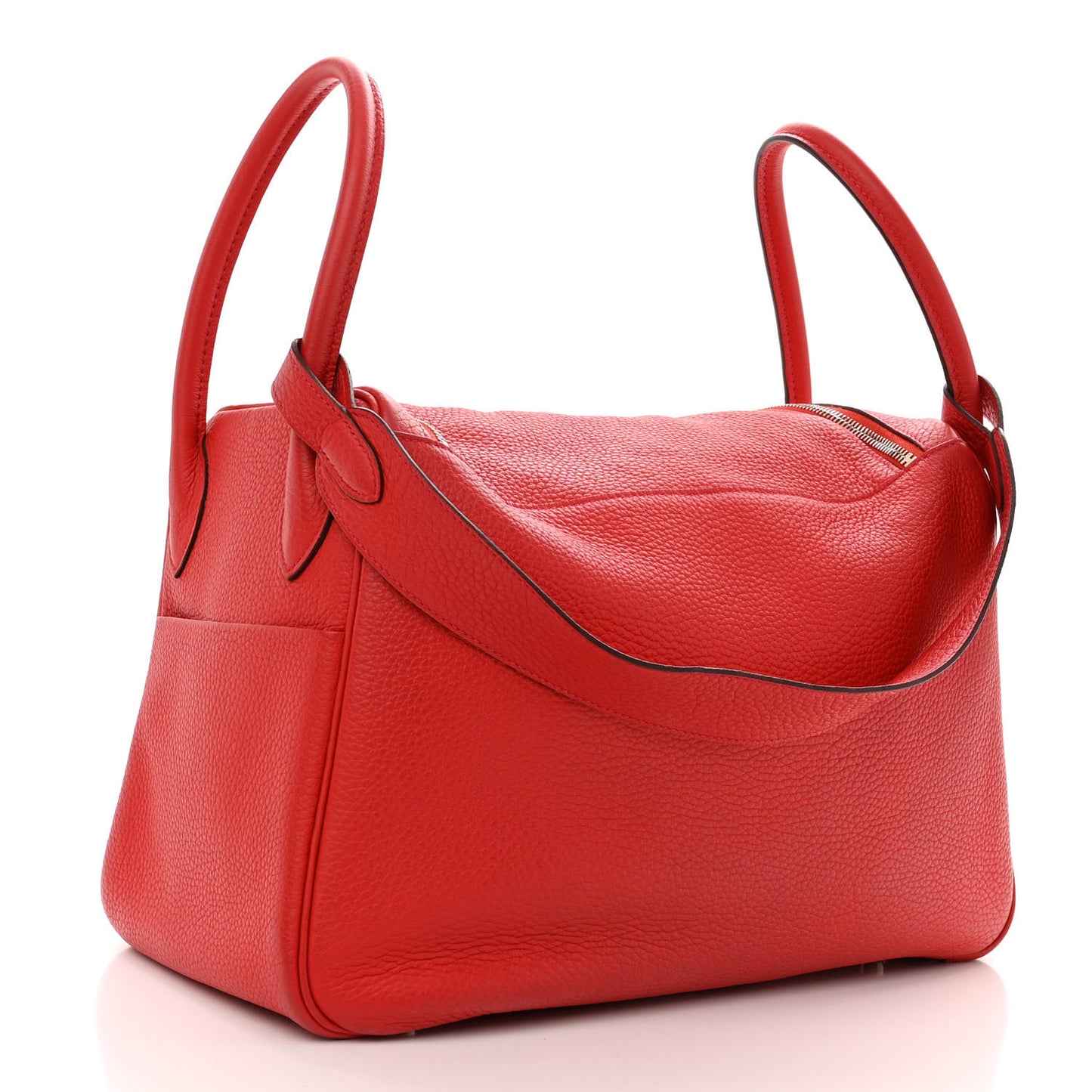 Taurillon Clemence Lindy 34 Rouge Tomate