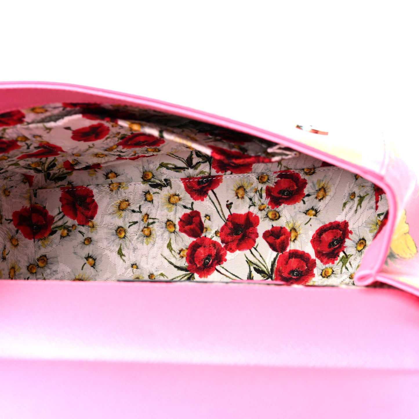 Dauphine Pineapple Print Medium Miss Sicily Satchel Rosa