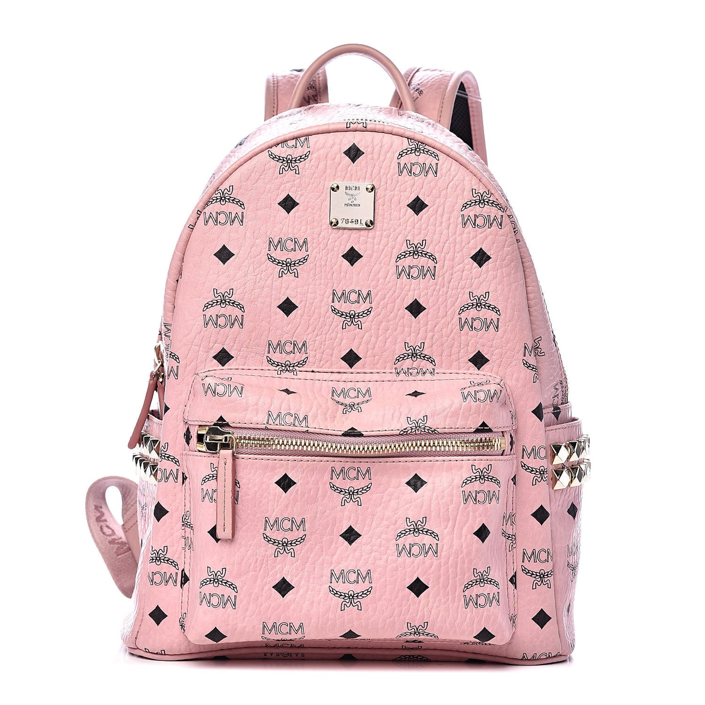 Visetos Small Side Stud Stark Backpack Pink