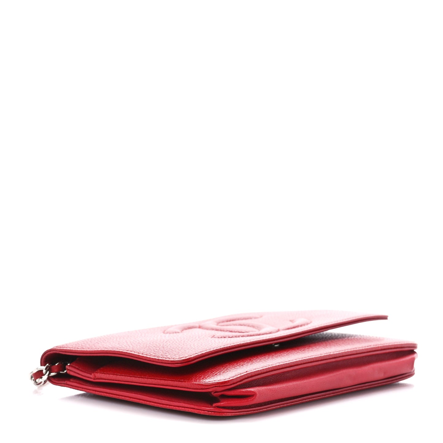 Caviar Timeless CC Wallet on Chain WOC Red