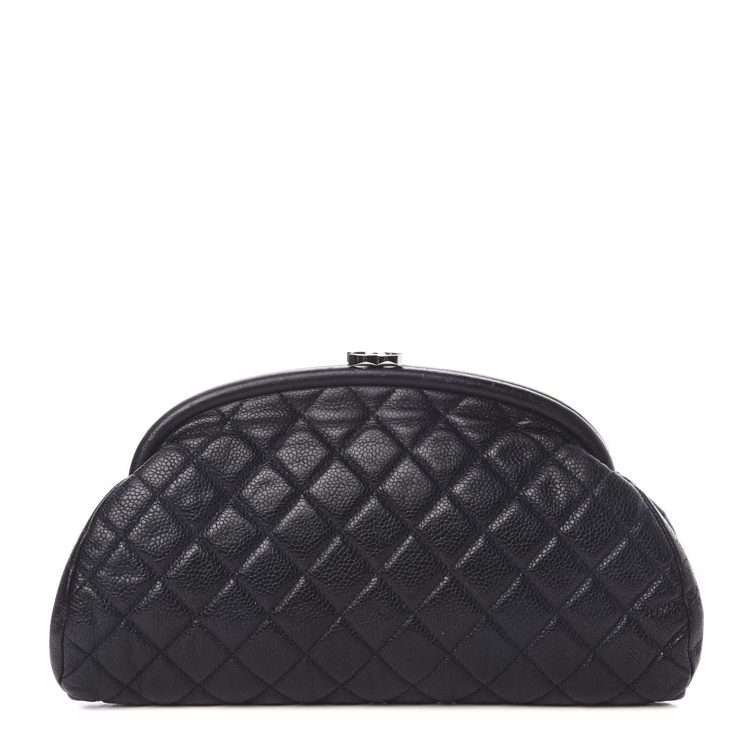 Chanel Caviar Quilted Timeless Clutch Black 1 of 10