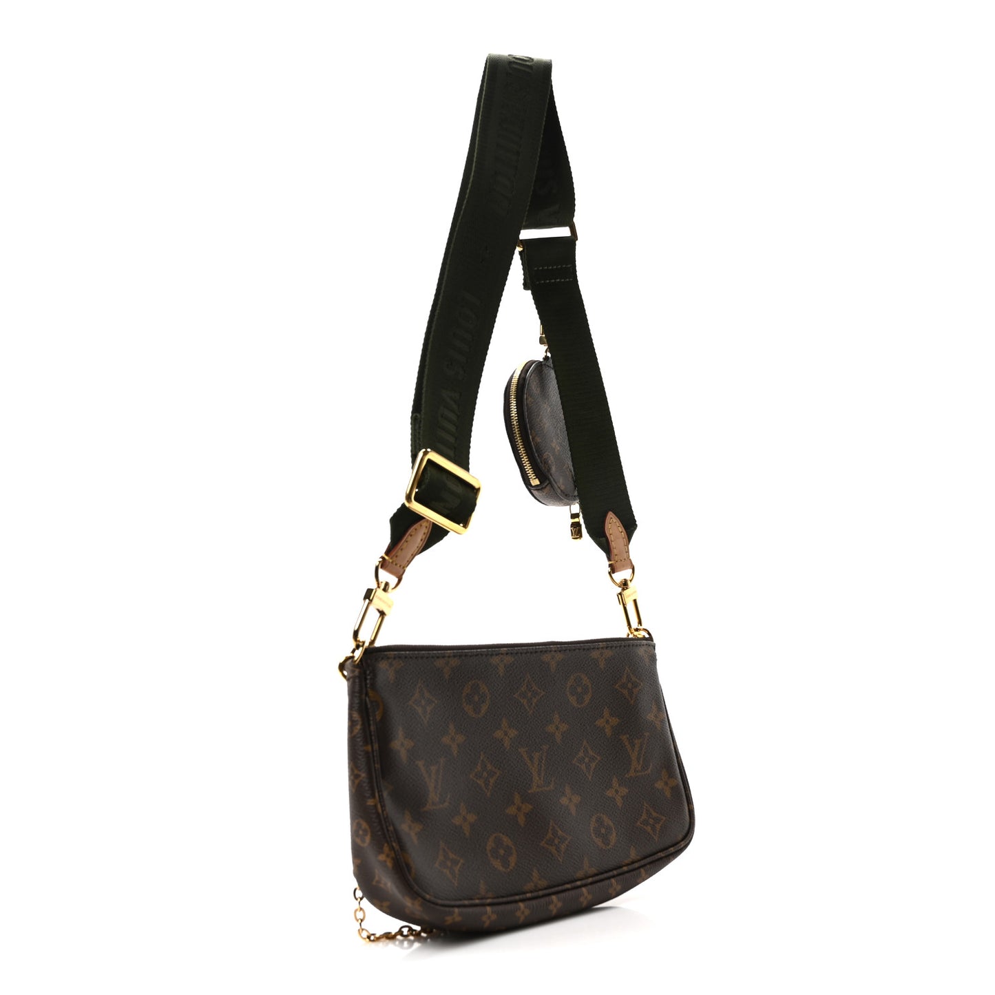 Monogram Multi Pochette Accessories Kaki