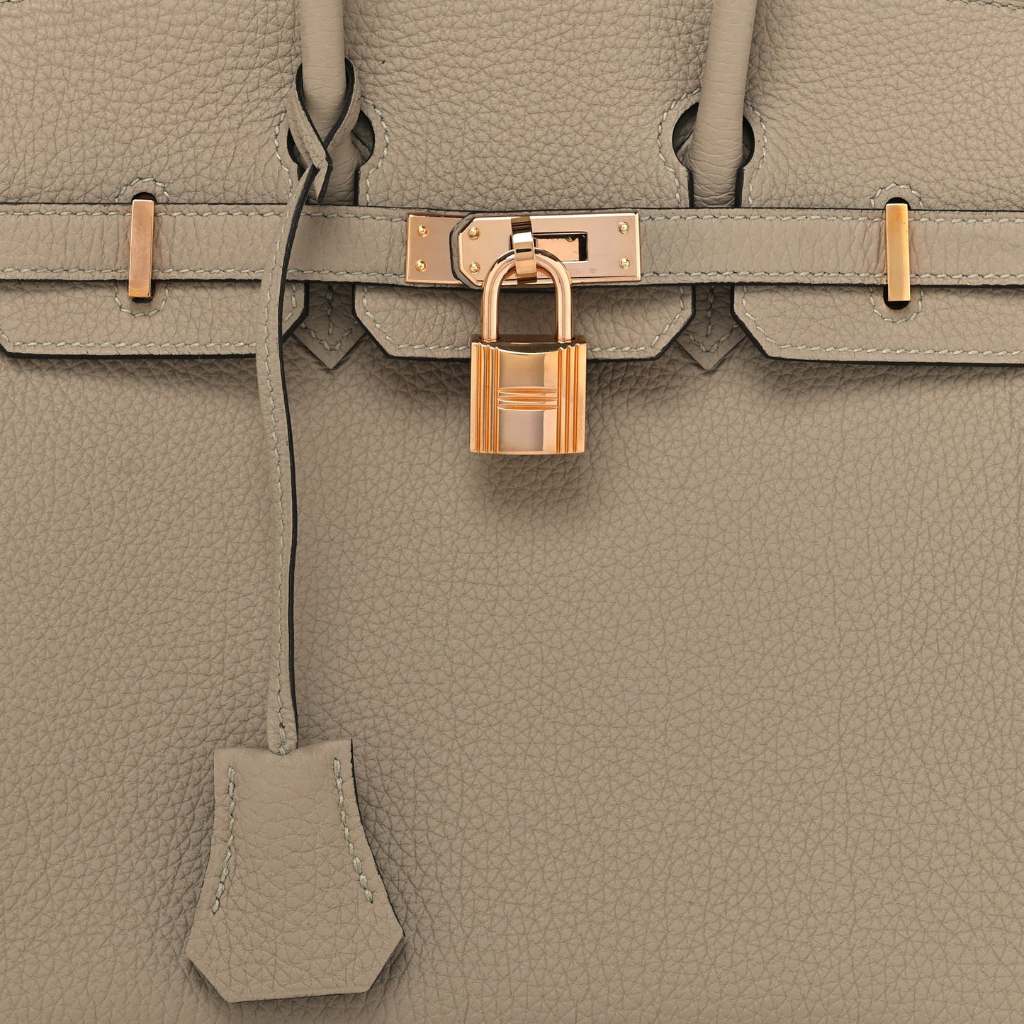 Togo Birkin 25 Gris Tourterelle