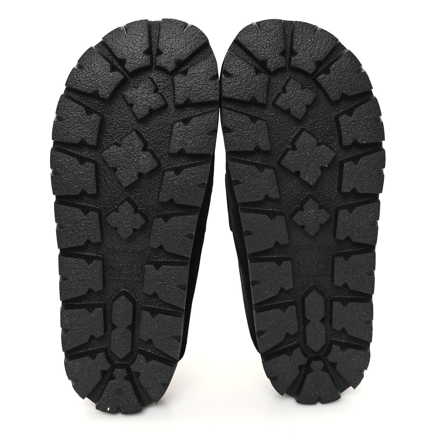 Velluto Metal Triangle Logo 20mm Flat Mules 35 Black